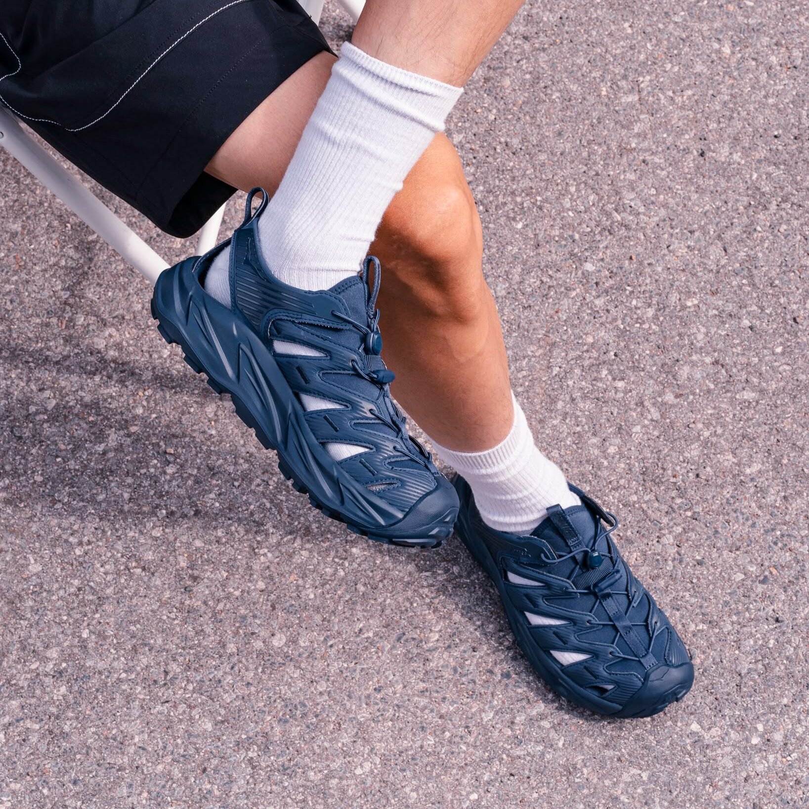 HOKA男鞋2026新款Hopara系列夏季户外溯溪鞋运动休闲凉鞋 1123112图片