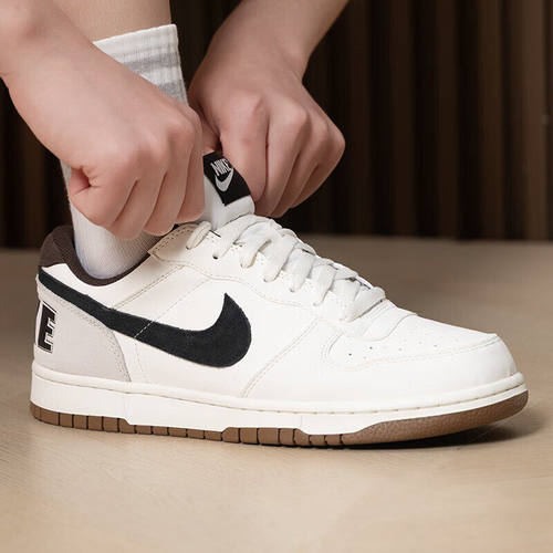 耐克男鞋BIG NIKE LOW LUX潮流复古板鞋时尚低帮休闲鞋854166-101