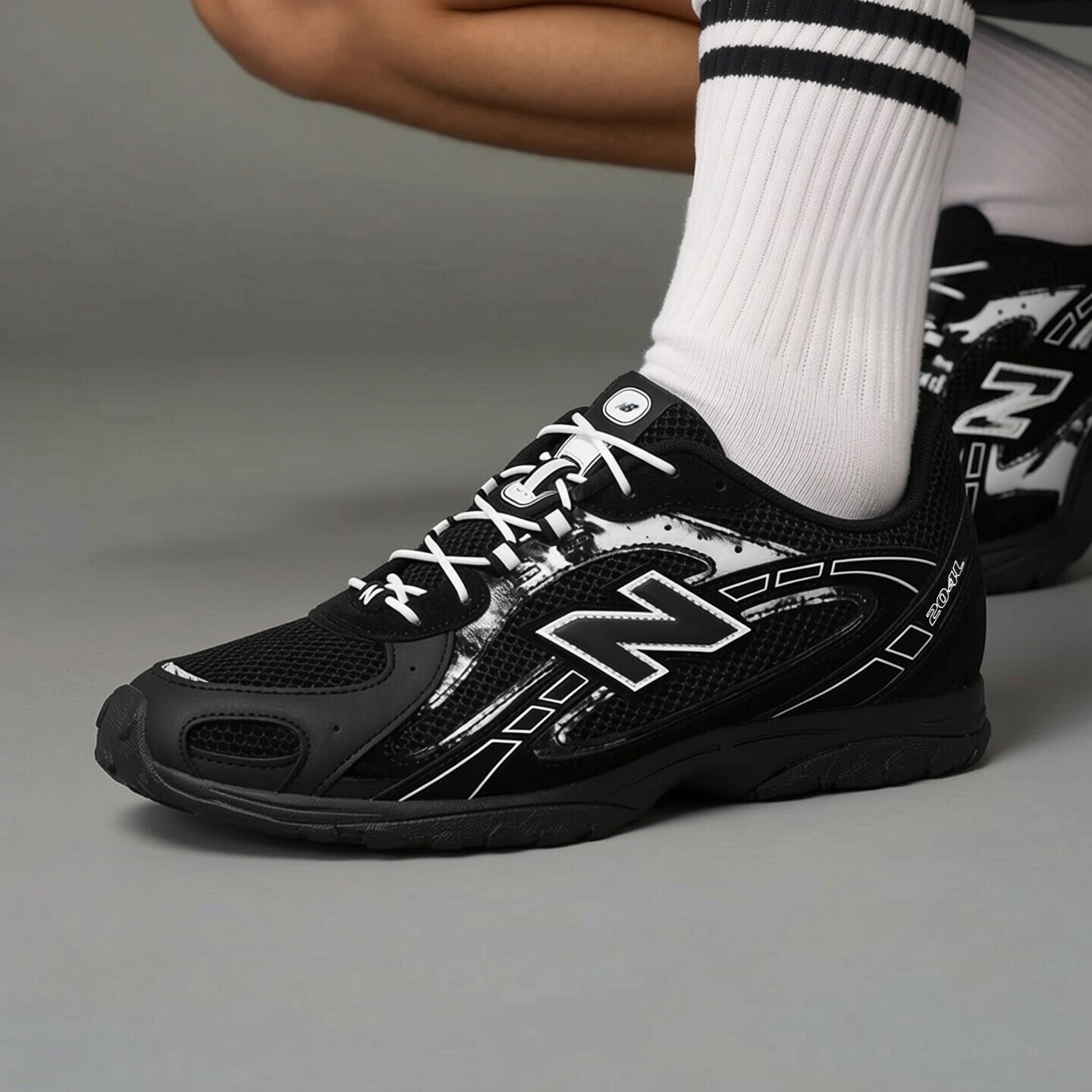 NEW BALANCE男女鞋NB新款204L系列复古运动鞋网面休闲鞋 U204L3TH图片