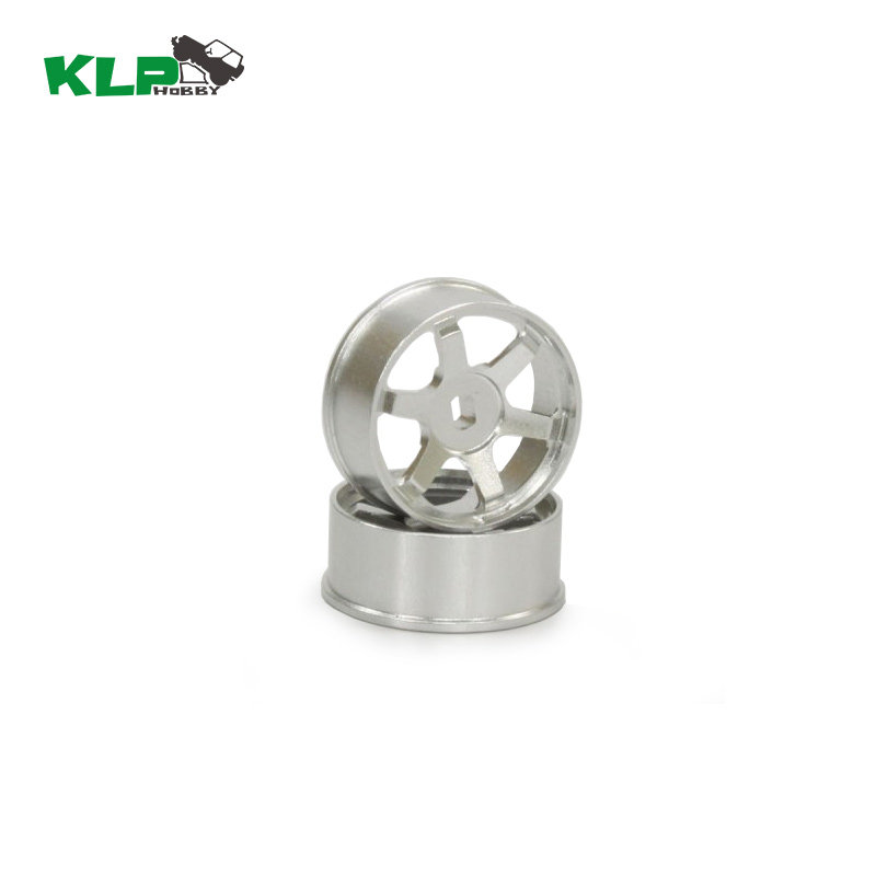 KYOSHO京商 MINIZ AWD TE37金属窄轮毂 R246银色一对多重度数_虎窝淘