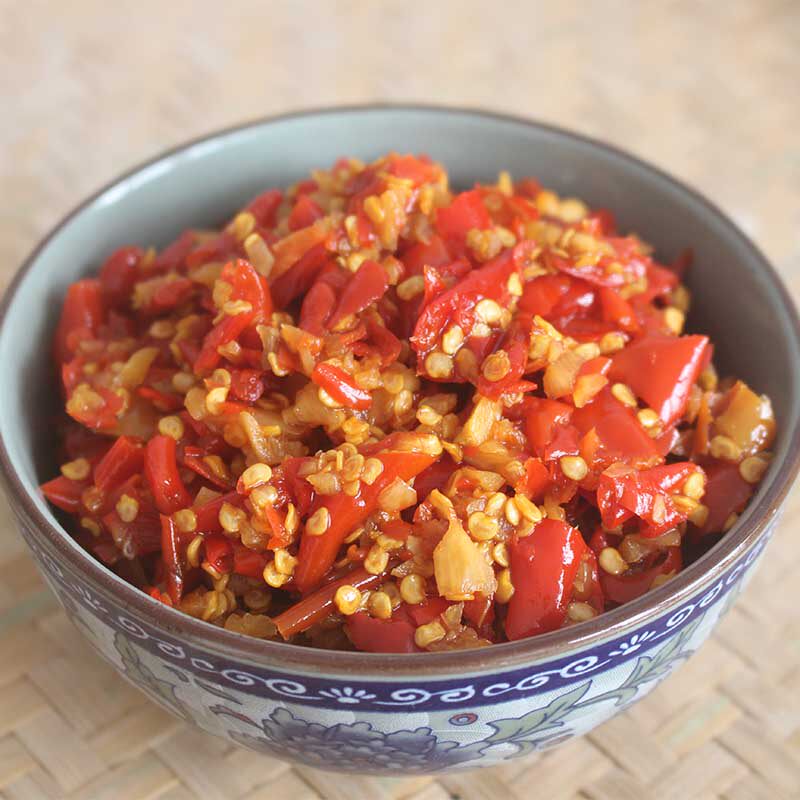 江西无添加辣椒酱下饭菜手工自制农家无油剁椒酱香辣低脂蒜蓉辣酱