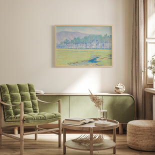 伯尔赫斯弗雷德里克斯金纳客厅卧室沙发酒店装饰画挂画艺术油画