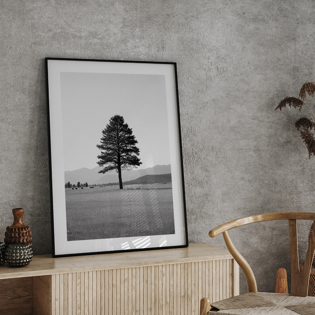 雾隐之森客厅卧室沙发风景森林自然植物装饰画挂画艺术框油画壁画,家居饰品,现代装饰画,淘宝优惠券,粉丝福利购,淘宝优惠卷