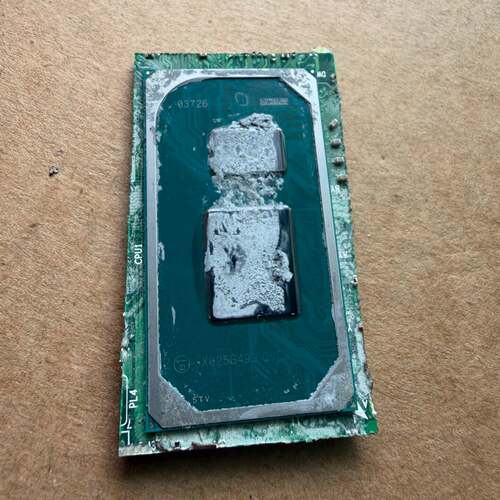 可维修I7-1185G7E QVD3 11代I7 板卡CPU 带板