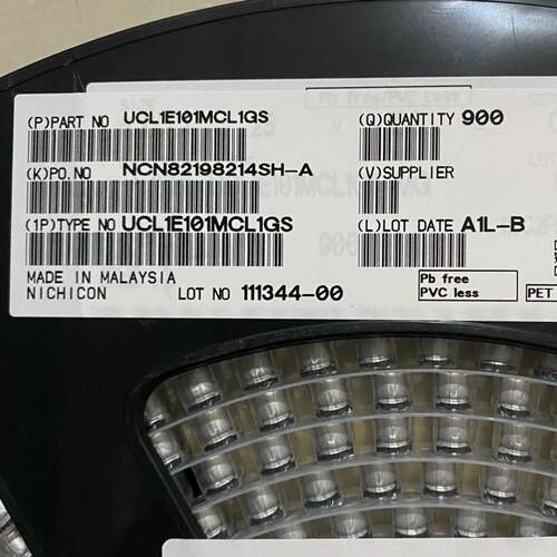 可议价900只 UCL1E101MCL1GS 尼吉康 贴片电容 2