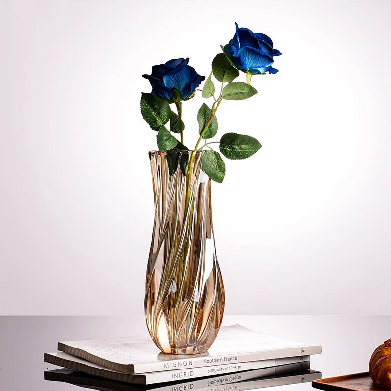 北欧轻奢水晶玻璃花瓶