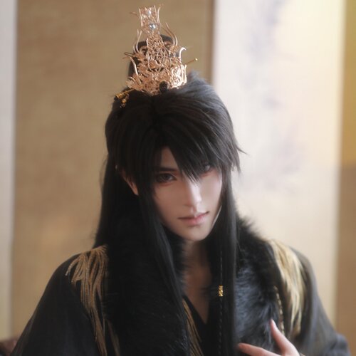 汉服发冠男士男女古风束发头冠晋魏演出发簪古装高质感高端头饰