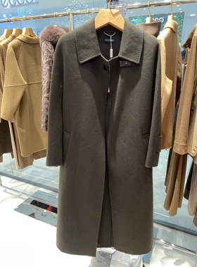 2025年马天奴商场同款专柜MYTENO羊毛羊绒系带大衣MHA064DNHP680