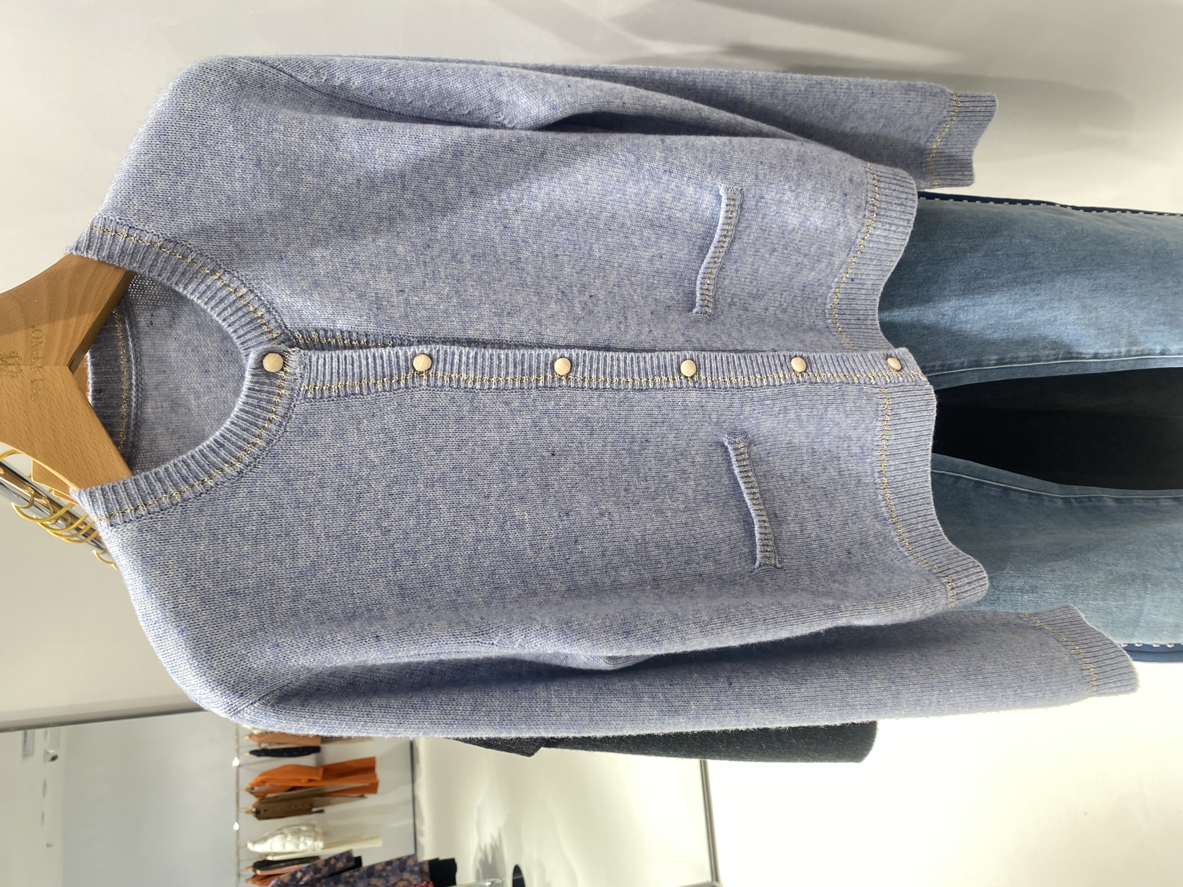 商场专柜同款马天奴MYTENO针织衫毛衣外套MHAU72SWHP专柜正品国内