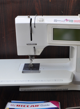 欧式纯脚控瑞士产BERNINA贝尔尼娜1630家用多功能缝纫机衣车锁边