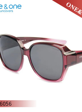 one&one近视太阳镜偏光套镜防紫外线墨镜76056/76057/76060/76061