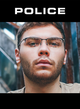 魄力思光学男士休闲半框可配近视眼镜框VPL290 VPL897K VPL216