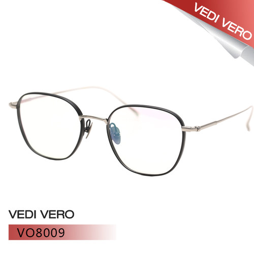 VEDI VERO时尚潮流猫眼轻盈β钛全框男女近视眼镜架VO8009 VO9003