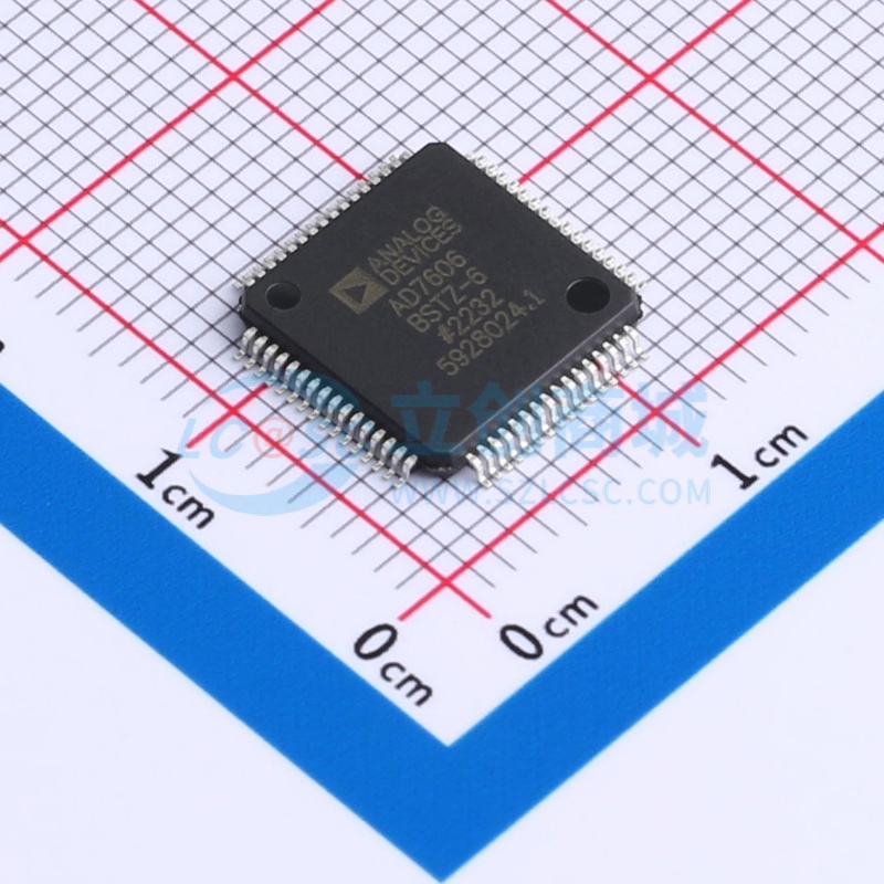 ADC/DAC芯片 AD7606BSTZ-6RL LQFP-64 ADI(亚德诺) 电子元件配单