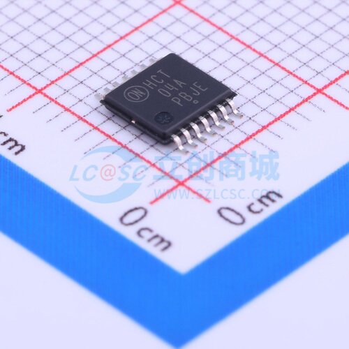 反相器 MC74HCT04ADTR2G TSSOP-14 onsemi(安森美) 电子元件配单