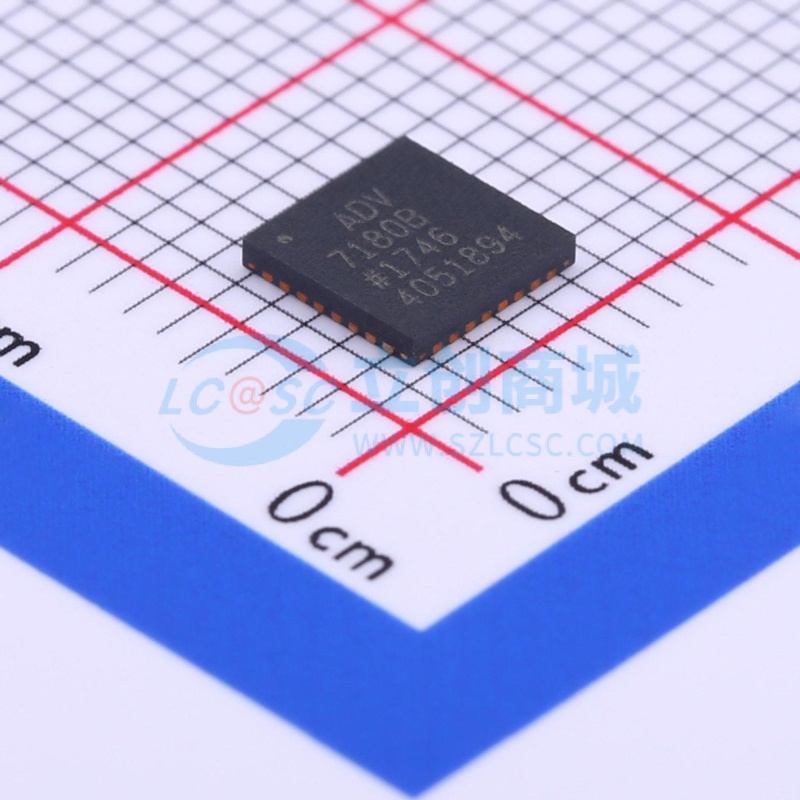 视频接口芯片 ADV7180BCP32Z LFCSP-32 ADI(亚德诺) 电子元件配单