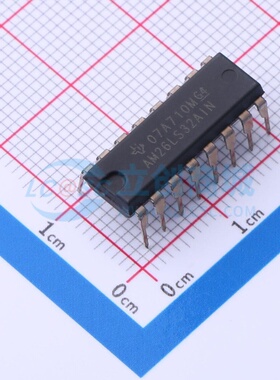 RS-485/RS-422芯片 AM26LS32AIN PDIP-16 TI/德州 电子元器件配单