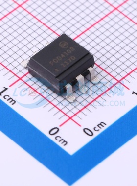 可控硅输出光耦 FOD4108S SMD-6P onsemi(安森美) 电子元器件配单