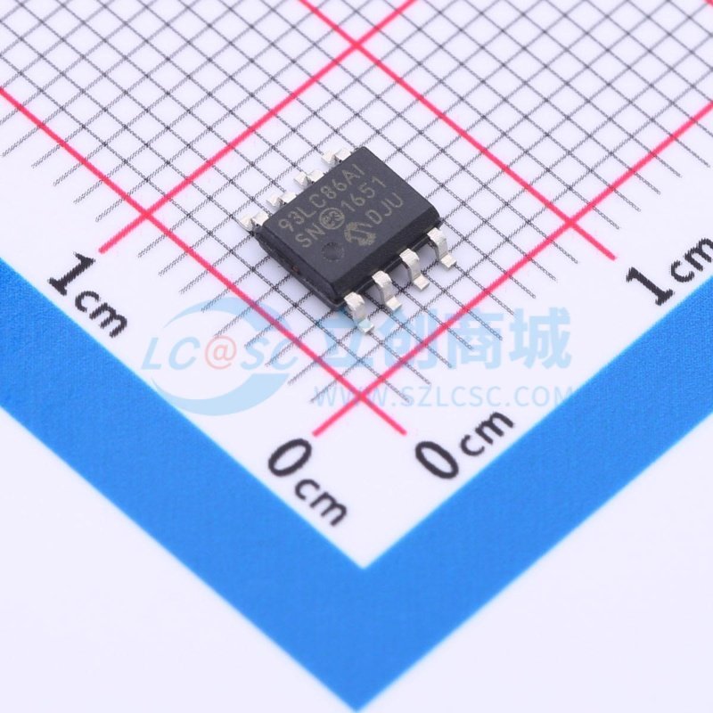 EEPROM 93LC86A-I/SN SOIC-8 MICROCHIP(美国微芯) 电子元件配单
