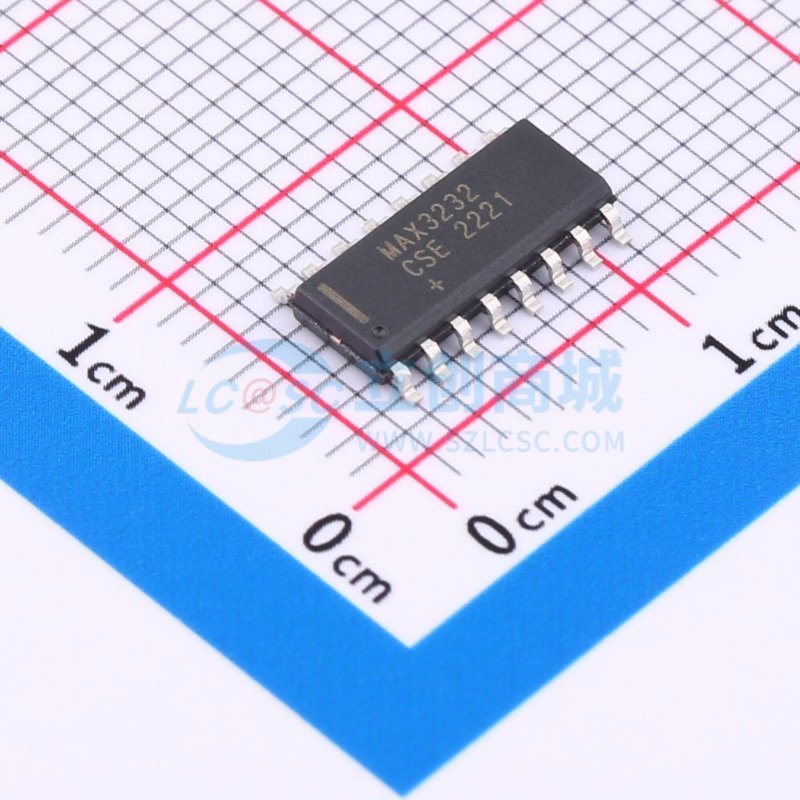 RS232芯片 MAX3232CSE+T SOIC-16 MAXIM(美信) 电子元件原装正品