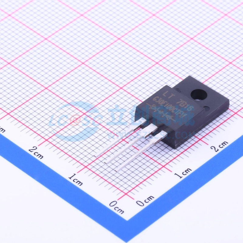 肖特基二极管 G30E100CTFW ITO-220AB-3 DIODES(美台) 电子元器件