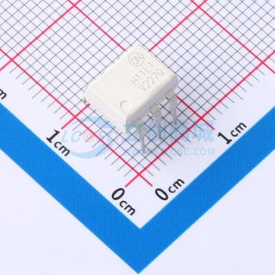 逻辑输出光耦 H11L1VM DIP-6 onsemi(安森美) 电子元器件原装正品