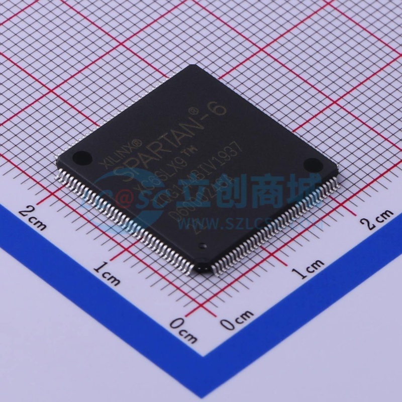 可编程逻辑器件(CPLD/FPGA) XC6SLX9-2TQG144I LQFP-144 XILINX/