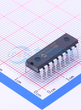 单片机(MCU/MPU/SOC) PIC16C711-20/P PDIP-18 MICROCHIP(美国微