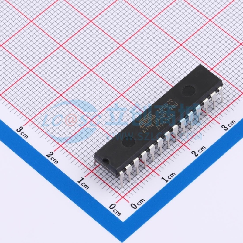 单片机(MCU/MPU/SOC) ATMEGA48P-20PU PDIP-28 MICROCHIP(美国微