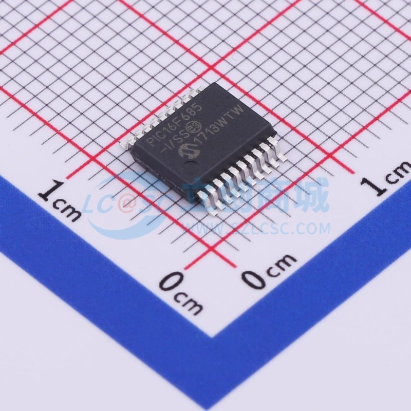 单片机(MCU/MPU/SOC) PIC16F685T-I/SS SSOP-20 MICROCHIP(美国微