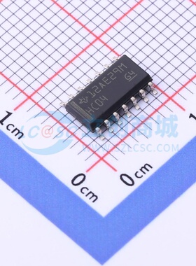 反相器 SN74HC04D SOIC-14 TI/德州 电子元器件配单原装正品