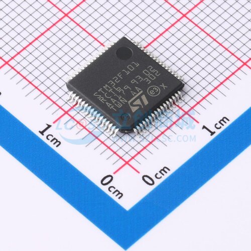 单片机(MCU/MPU/SOC) STM32F101RCT6TR LQFP-64 意法半导体芯片