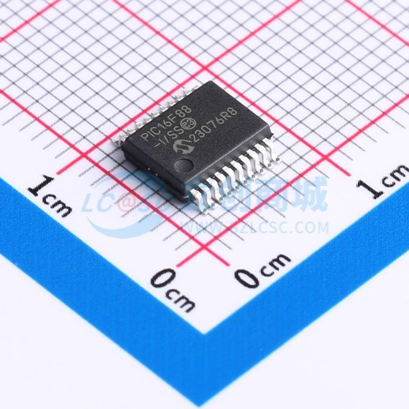 单片机(MCU/MPU/SOC) PIC16F88-I/SS SSOP-20 MICROCHIP(美国微芯