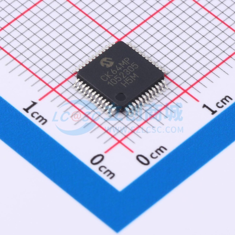 数字信号处理器(DSP/DSC) dsPIC33CK64MP105-I/PT TQFP-48 MICROC