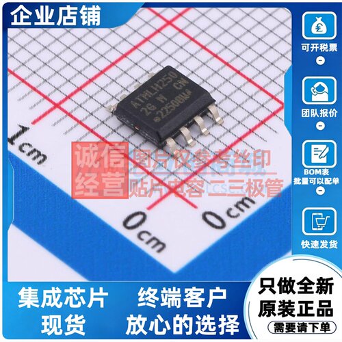 EEPROM AT24CM01-SSHM-B SOIC-8 MICROCHIP(美国微芯) 电子元器件