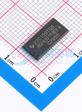 单片机(MCU/MPU/SOC) MSP430G2955IDA38R TSSOP-38 TI/德州 原装