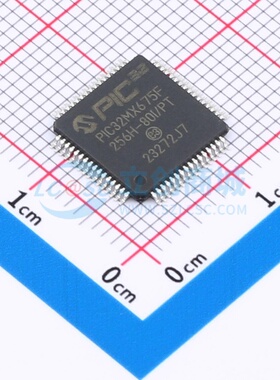 单片机(MCU/MPU/SOC) PIC32MX675F256H-80I/PT TQFP-64 MICROCHIP