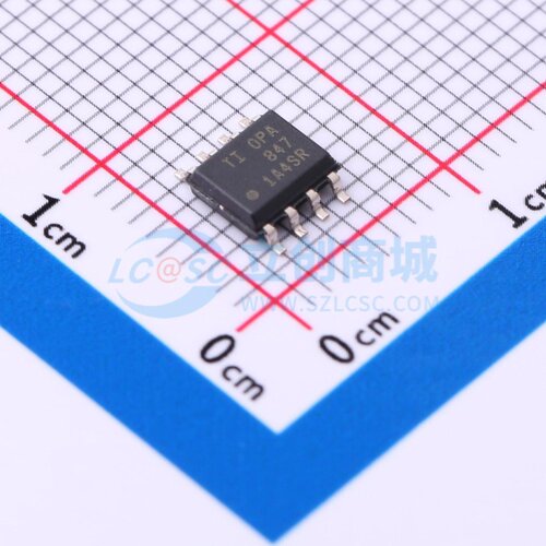 运算放大器 OPA847IDR SOIC-8 TI/德州 电子元器件配单原装正品