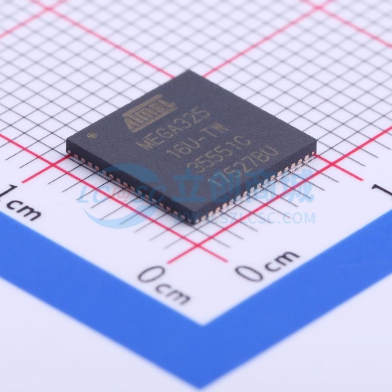 单片机(MCU/MPU/SOC) ATMEGA325-16MUR QFN-64 MICROCHIP(美国微