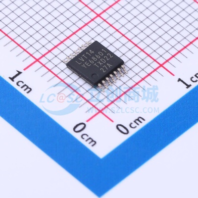 反相器 74LVT14PW.118 TSSOP-14 Nexperia(安世) 电子元器件配单