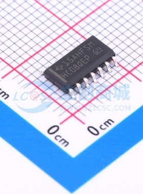 逻辑门 CD74HC08QM96EP SOIC-14 TI/德州 电子元器件配单原装正品