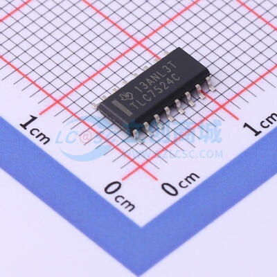 数模转换芯片DAC TLC7524CDR SOIC-16 TI/德州 电子元件原装正品
