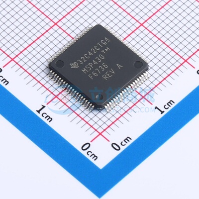 单片机(MCU/MPU/SOC) MSP430F6736IPNR LQFP-80 TI/德州 原装正品