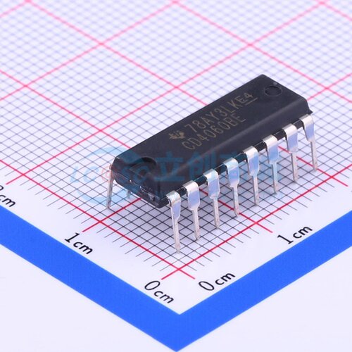 计数器/分频器 CD4060BE DIP-16 TI/德州 电子元器件配单原装正品