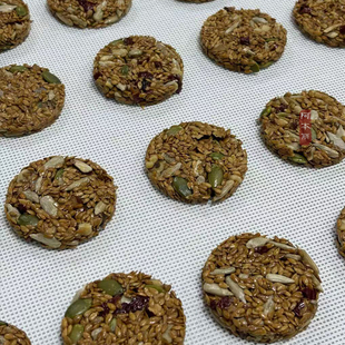 阿本丽种子循环饼干亚麻籽奇亚籽雌养黄体酮南瓜籽健康食养零食