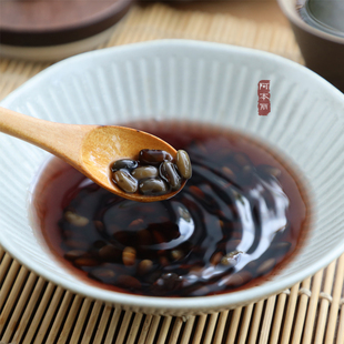 阿本丽炒黑豆老品种肾性黑豆茶子柴锅铁锅黑豆水养生黑豆茶饮
