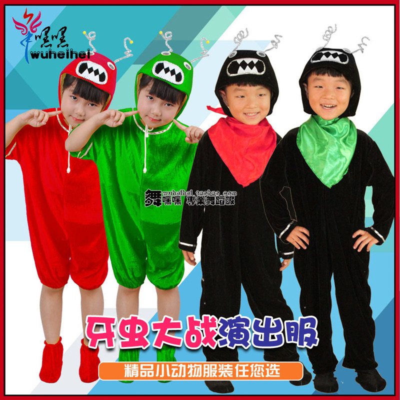 童话剧舞蹈疯狂牙虫细菌病毒表演