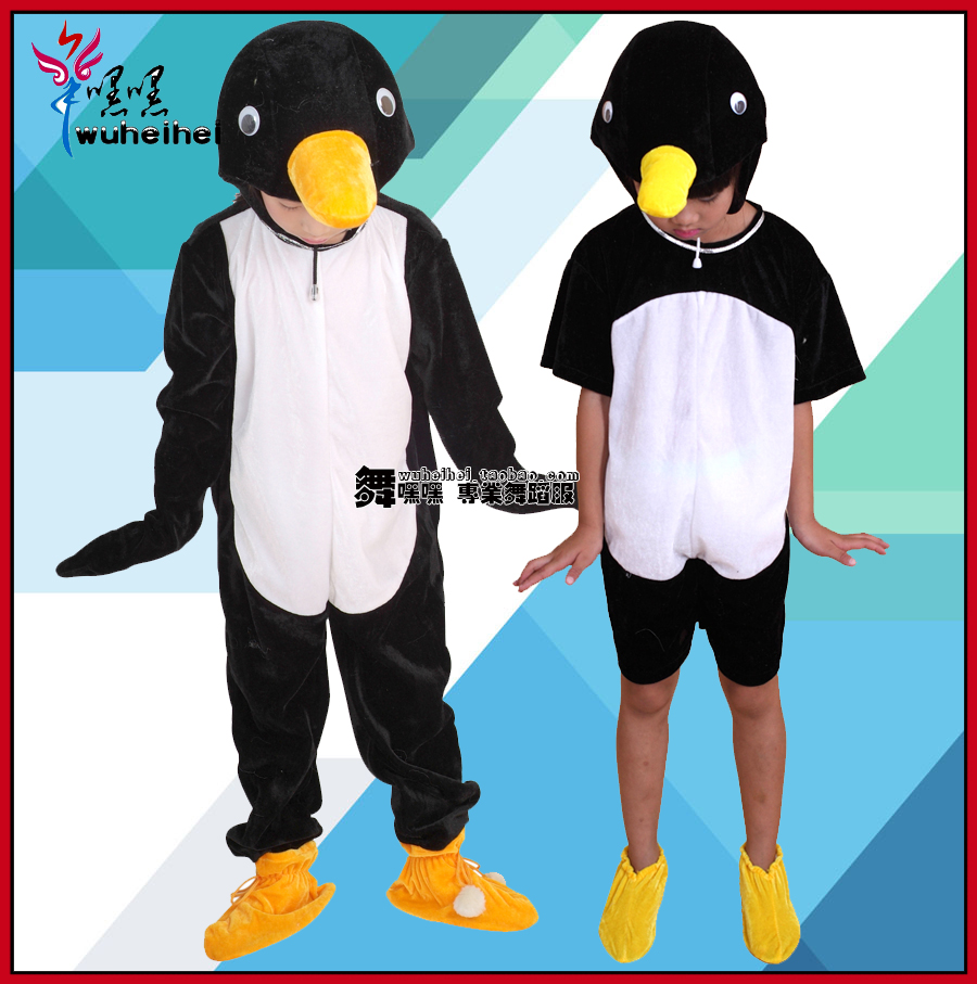幼儿卡通演出动物卡通服装企鹅