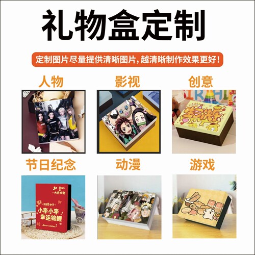 生日礼物包装空盒盒子高级感