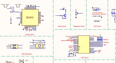 SIM900A sim900模块 GPRS模块开发 SIM900电路原理图 GSM设计GPRS